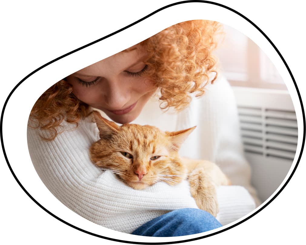 Girl With Cat